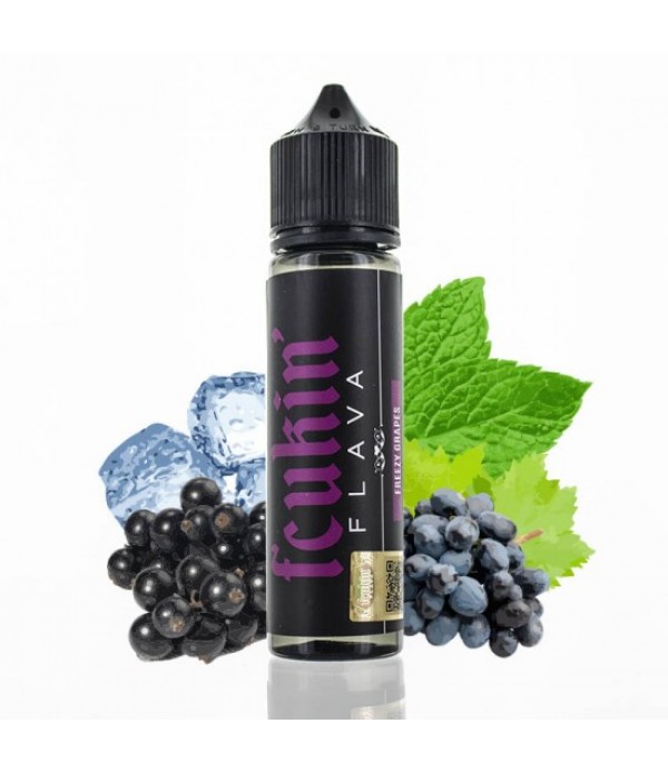 FREEZY GRAPES 0MG 50ML FCUKIN FLAVA