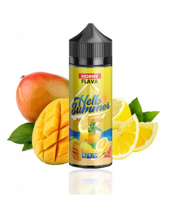 HELLO SUMMER MANGO LEMONADE 0MG 100ML HORNY FLAVA