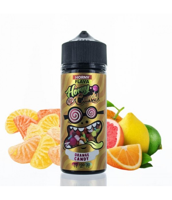 ORANGE CANDY 0MG 100ML HORNY FLAVA