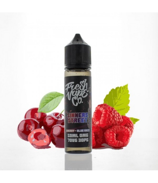 SINNERS STREET 0MG 50ML FRESH VAPE CO