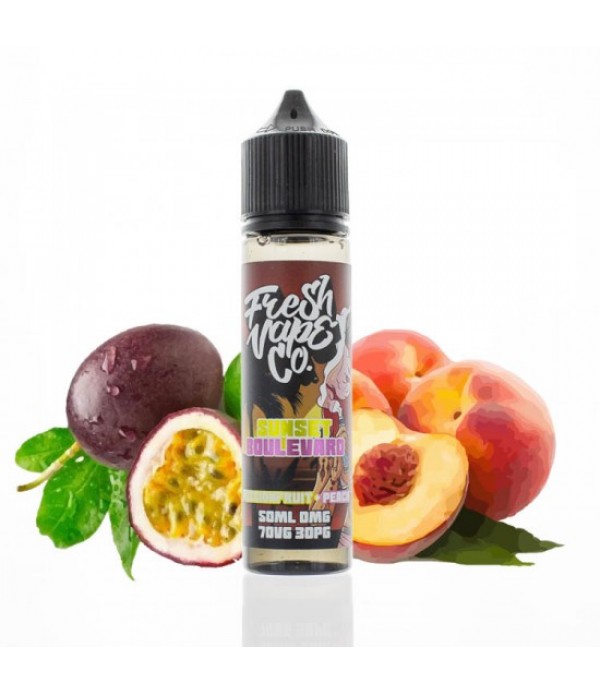 SUNSET BOULEVARD 0MG 50ML FRESH VAPE CO