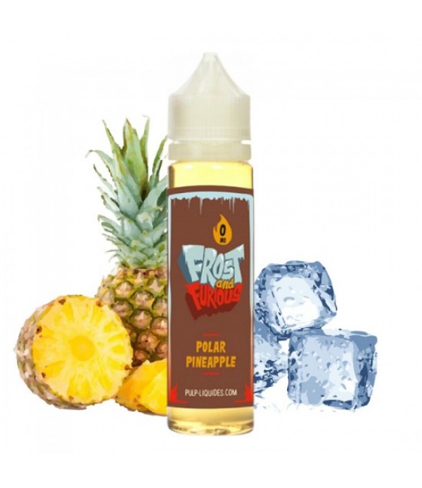 POLAR PINEAPPLE 0MG 50ML FROST AND FURIOUS