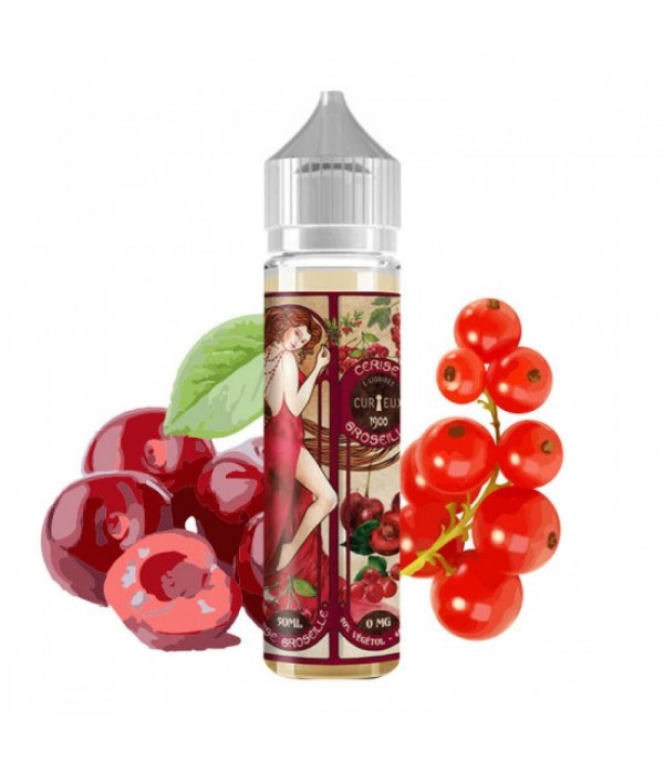 CERISE GROSEILLE 0MG 50ML CURIEUX