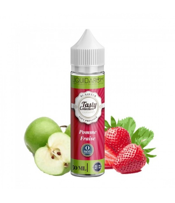 POMME FRAISE 0MG 50ML LIQUIDAROM