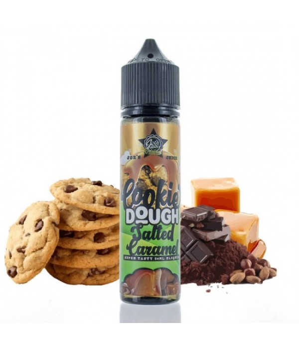 COOKIE DOUGH SALTED CARAMEL 0MG 50ML JOE'S JUICE