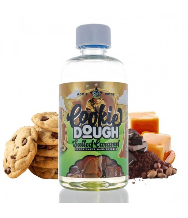 COOKIE DOUGH SALTED CARAMEL 0MG 200ML JOE'S JUICE