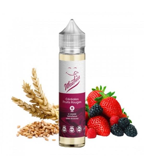 CEREALES AUX FRUITS ROUGES MACHIN 0MG 50ML SAVOURE...