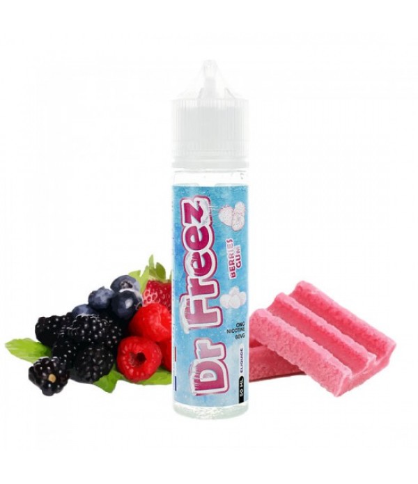 BERRIES GUM 0MG 50ML DR FREEZ